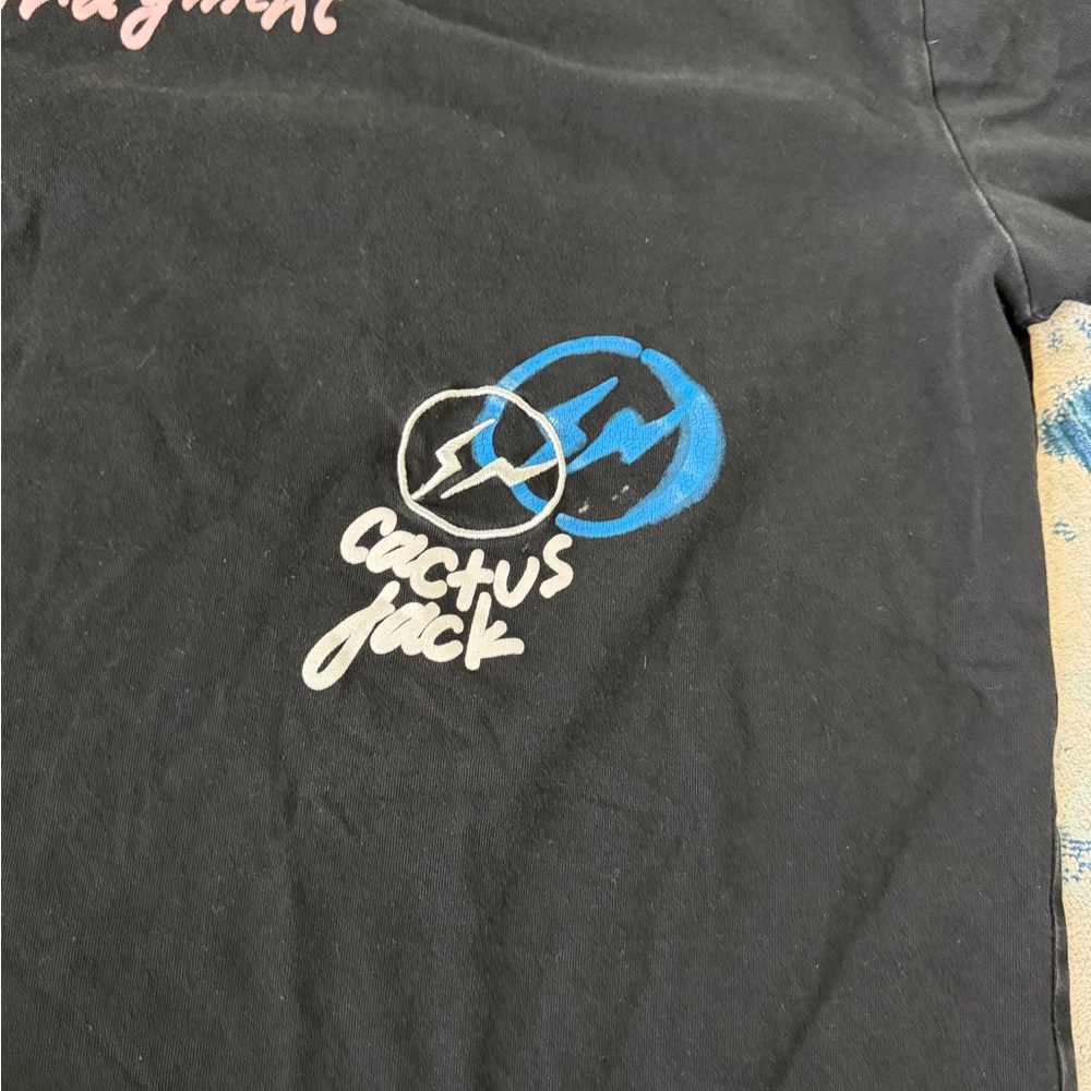 JordanAir Jordan x Travis Scott x Fragment Design T-Shirt Men’s Medium - Picture 6 of 7